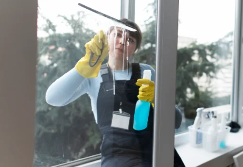 Nettoyage de vitres intérieures et extérieures à Clavette